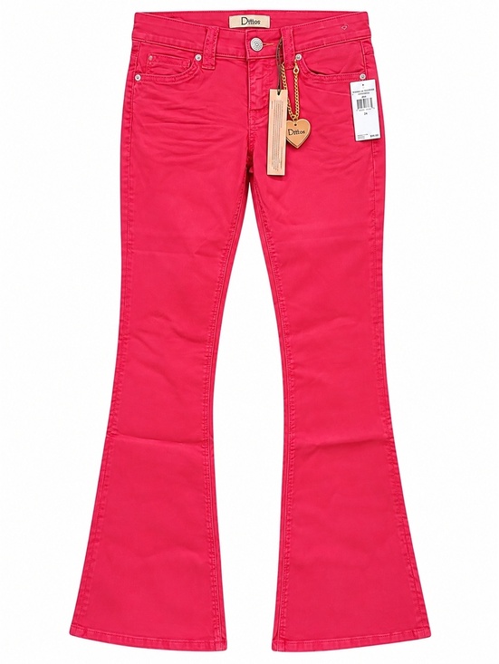 Dittos Denim - 172 Dittos Christine Red Flare Jeans Size 32
